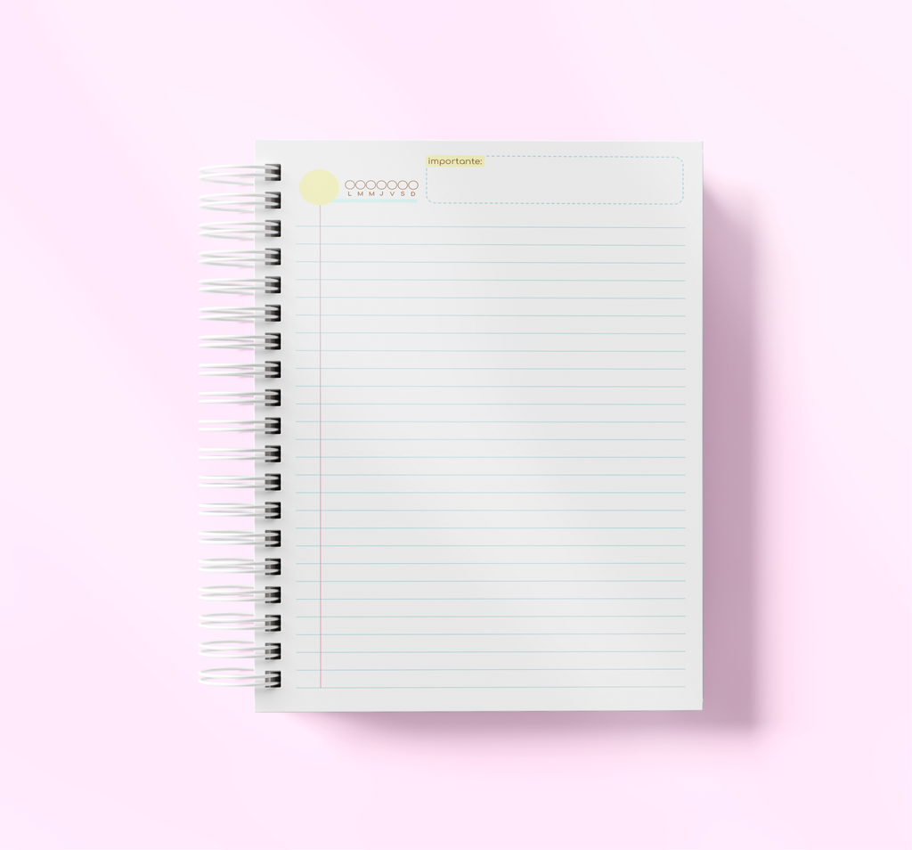 Agenda Sin Fecha Completa | Diseño Sellos