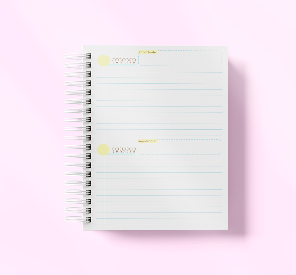 Agenda Sin Fecha Completa | Diseño Sellos