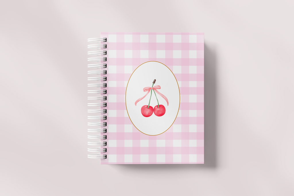 Agenda Con Fecha 2027 Completa | Diseño Cerezas