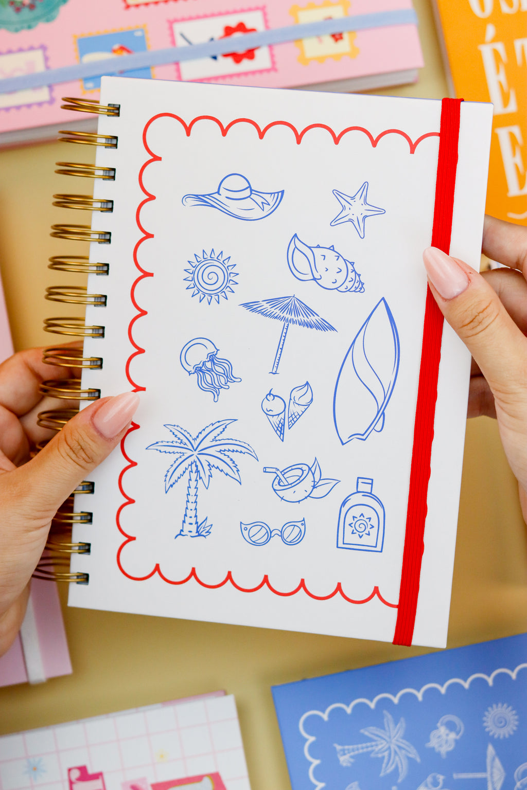Agenda Sin Fecha Completa | Diseño Verano Playa