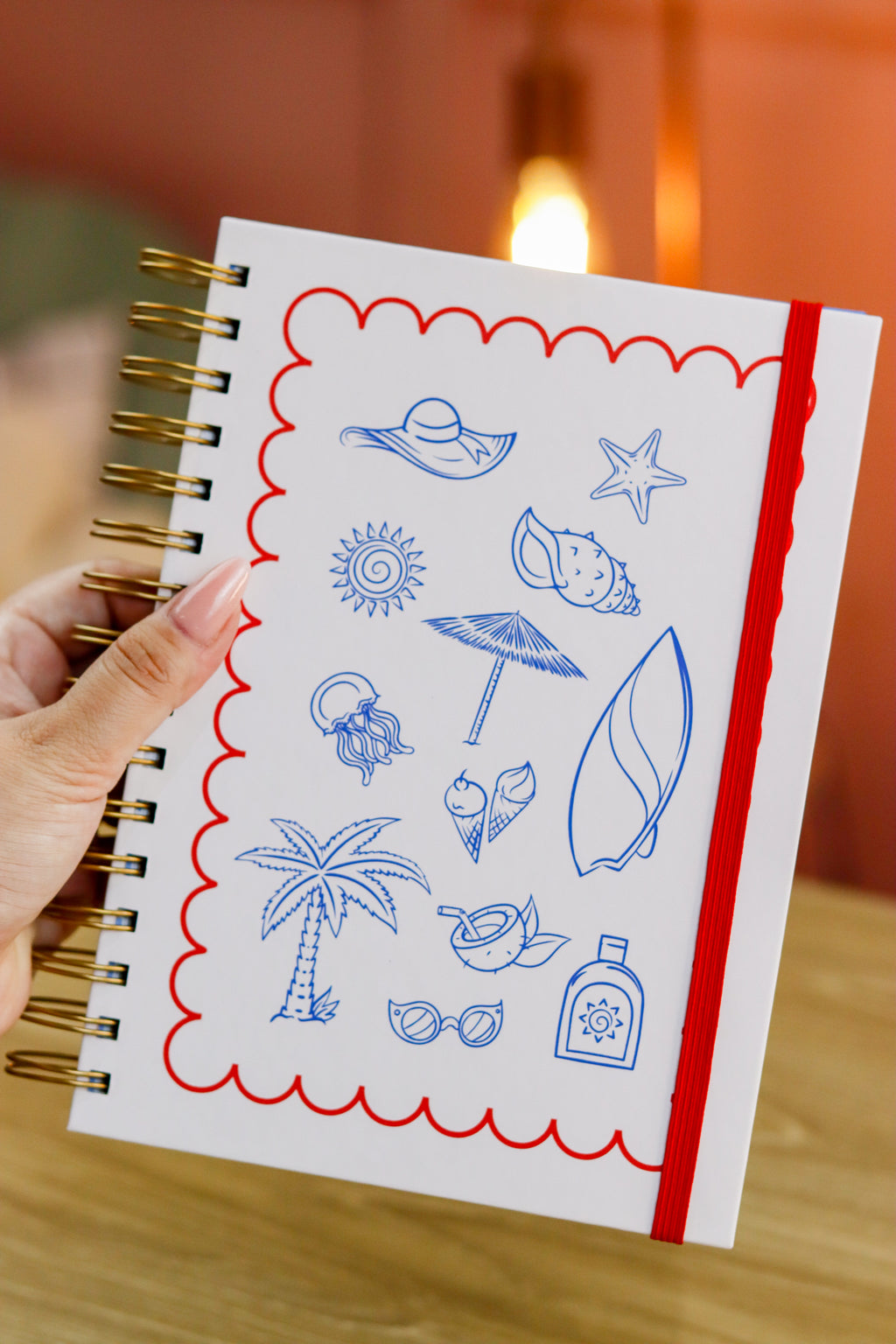 Agenda Sin Fecha Completa | Diseño Verano Playa