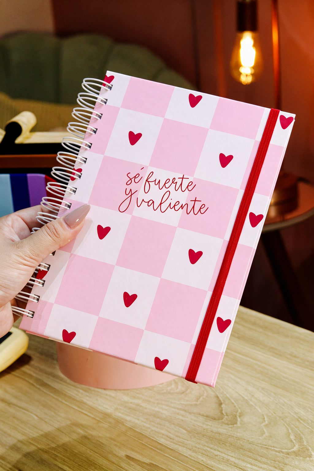 Agenda Con Fecha 2027 Completa | Diseño Corazones