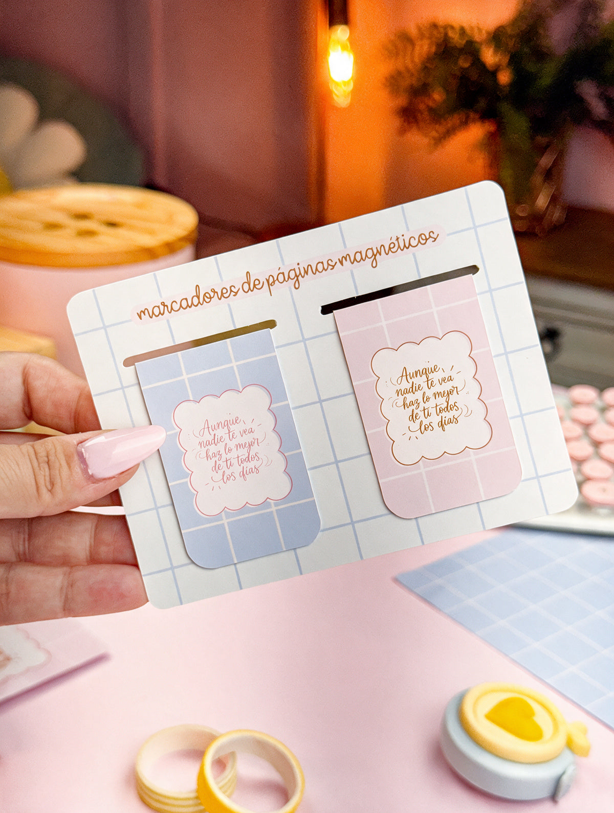 Marcapáginas Magnéticos "Aunque Nadie Te Vea" | Pack de 2